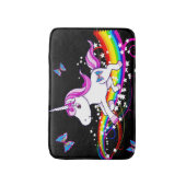 Uni Regenbogen-Bad-Matte Badematte (Vorderseite Vertikal)