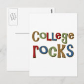 Uni Rocks Postkarte (Vorne/Hinten)