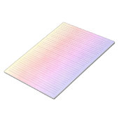 Uni-Rollenpapier - Aquarellfarbe Rosa und Lila Notizblock (angewinkelt)
