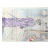 Uni-Rollenpapier - Vintage Viktorianische Mode Notizblock (Vorderseite)