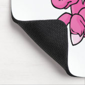 Uni Rosa Mousepad (Ecke)