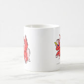 Uni Rot Kaffeetasse (Mittel)