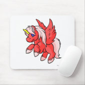 Uni Rot Mousepad (Mit Mouse)