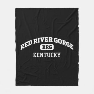 Uni Roter Fluss Schlucht Rock Klettergebiet D Fleecedecke