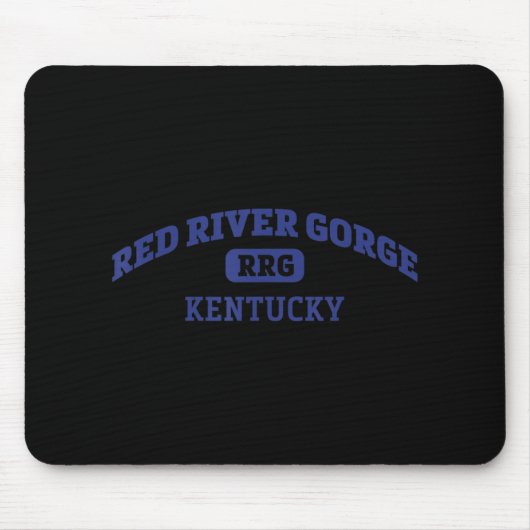 Uni Roter Fluss Schlucht Rock Klettergebiet D Mousepad (Vorne)