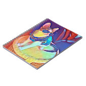 UNI RULED NOTEBOOK COOLE KATZE MIT SUNGLASSEN NOTIZBLOCK (Linke Seite)