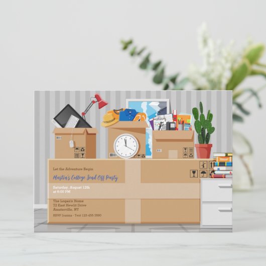 Uni schickt Einladung ab (Stehend Vorderseite)