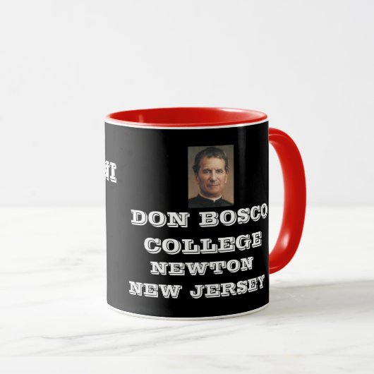 Uni-Schüler-Tasse Dons Bosco Tasse (VorderseiteRechts)
