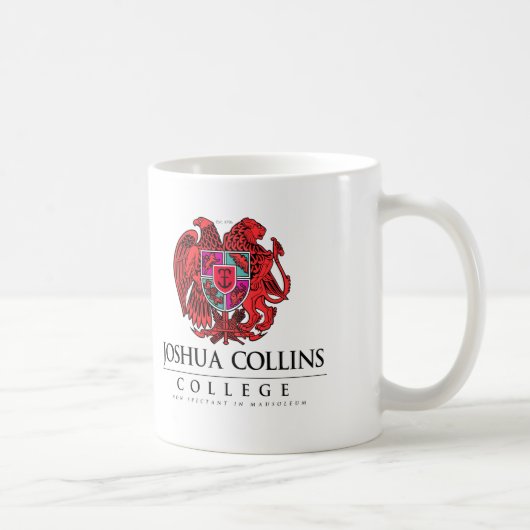 Uni-Schüler-Tasse Joshuas Collins Kaffeetasse (Rechts)