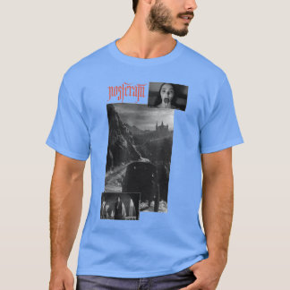 Uni Schwarz Klein Kurzarm Klassisch Horror Gr T-Shirt