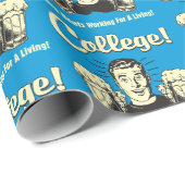 Uni: Sichere Beats im Leben Geschenkpapier (Rolleneckpunkt)