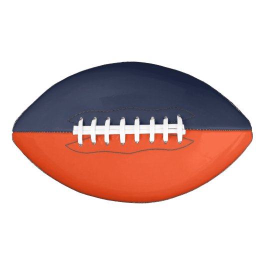 Uni Sports Team Colors Blue/Orange Football (Vorderseite)