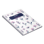 Uni Stationery Hübsch Mimosa Florals kundenspezifi Notizblock (Rechte Seite)