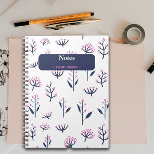 Uni Stationery Hübsch Mimosa Florals kundenspezifi Notizblock