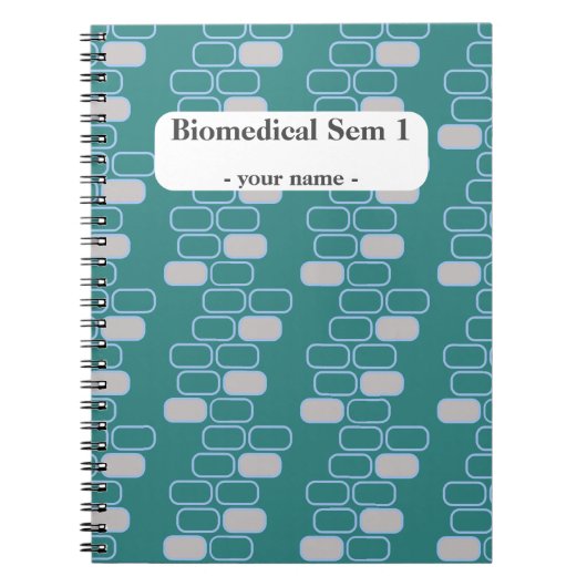 Uni Stationery Pink Retro Anpassen Notizblock (Vorderseite)