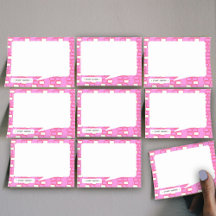 Uni Stationery Pink Retro Anpassen