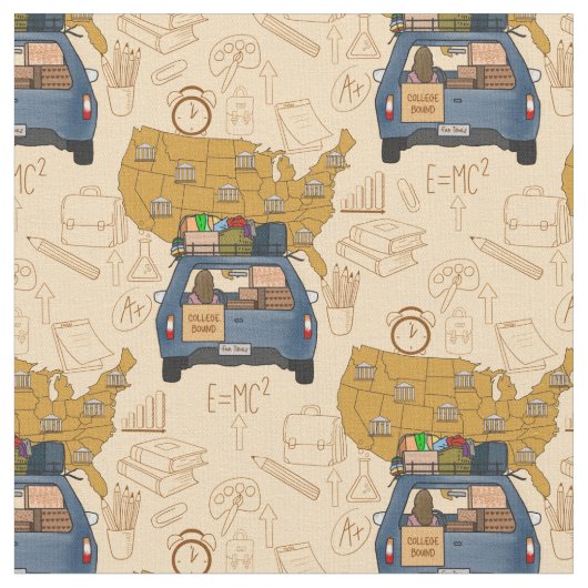 Uni Stoff (Nahaufnahme)