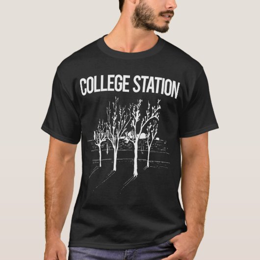 Uni Street Trees T-Shirt (Vorderseite)