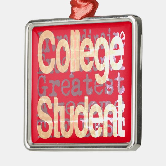 Uni Student Ornament Aus Metall (Links)