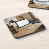 Uni Student Room Plastic Untersetzer Set (Linke Seite)