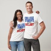 Uni-Studenten für Hillary T-Shirt (Unisex)