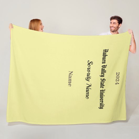 Uni Studentinnenverbindung personalisieren Fleece  (Beispiel)