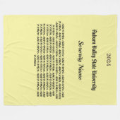 Uni Studentinnenverbindung personalisieren Fleece (Vorderseite (Horizontal))