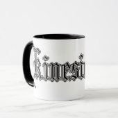 Uni Studie Tasse "Kinesiologie" (Vorderseite Links)