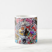 Uni-Tasse für Retro-Pop Kaffeetasse (Mittel)