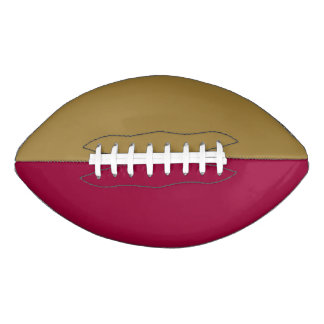 Uni Team Colors Maroon/Gold Mix Football