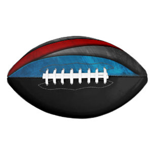 Uni Team Colors Red/Blue/Black Football