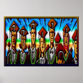 Uni Tech oder High School Graduate Print Poster (Vorne)