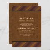 Uni Trunk Party Einladung (Vorne/Hinten)