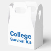 "Uni" - Überlebenskits Geschenkschachtel (Geöffnet)