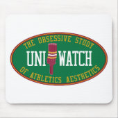 Uni Uhr Mousepad (Alternative) (Vorne)