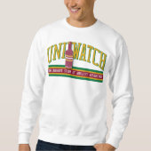 Uni Uhr-Sweatshirt (weiß) Sweatshirt (Vorderseite)