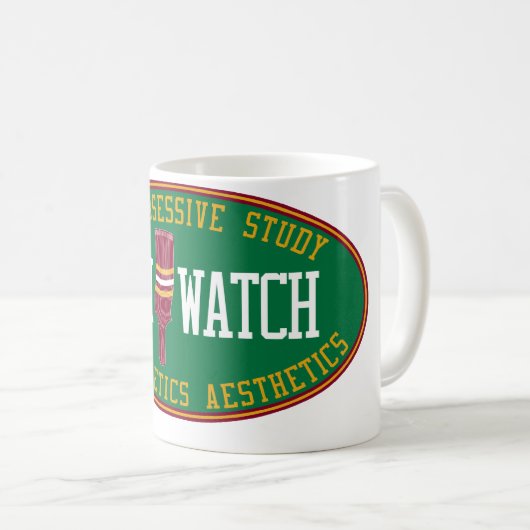 Uni Uhr-Tasse (Alternative) Kaffeetasse (VorderseiteRechts)