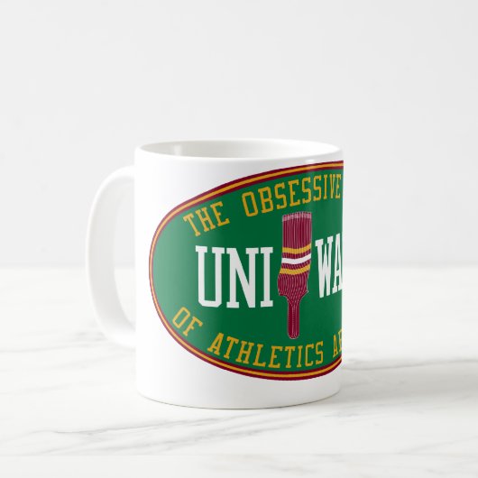 Uni Uhr-Tasse (Alternative) Kaffeetasse (Vorderseite Links)