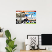 Uni und Beruf (Matte) Poster (Heimbüro)