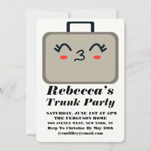 Uni und Trunk-Party Einladung