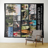 Uni Universität Abschluss Foto Wandteppich (Beispiel (Horizontal))