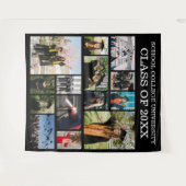 Uni Universität Abschluss Foto Wandteppich (Vorderseite (Horizontal))