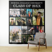 Uni Universität Abschluss Foto Wandteppich (Beispiel)