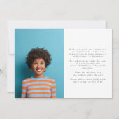 Uni University 2 Foto Classic Graduate Ankündigung (Rückseite)