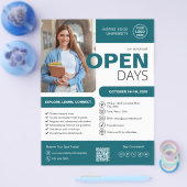 Uni University Open Day Marketing Business Flyer (Einzeln)