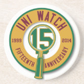 Uni Untersetzer der Uhr-15th-Anniversary (Vorne)