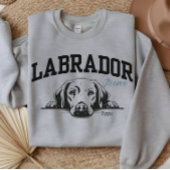 Uni Varsity Style Script Labrador Mama Sweatshirt