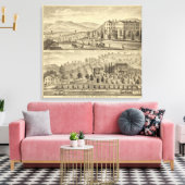 Uni von Frauen, Rädern Leinwanddruck (Insitu (Wohnzimmer))