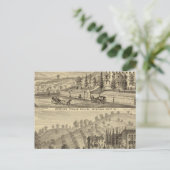 Uni von Frauen, Rädern Postkarte (Stehend Vorderseite)