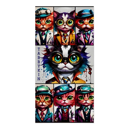 Uni von Tabbykindern Poster (Vorderseite)